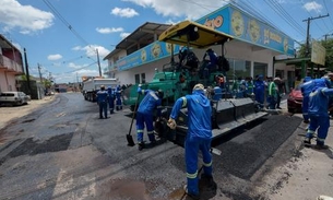 Mais de 50 vias de Manaus serão recuperadas na 5ª etapa do Requalifica 