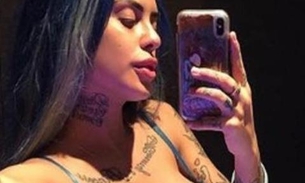 Turbinada, Tati Zaqui posa de sutiã transparente e ‘amaldiçoa’ quem olhar  