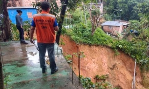 Em Manaus, oito ocorrências são registradas por conta da chuva 