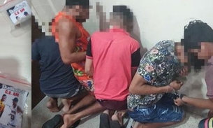 Grupo tenta fugir da PM em carro com adolescentes sequestrados e drogas do CV em Manaus