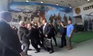 João Doria e Major Olímpio quase saem no soco em evento; veja vídeo 