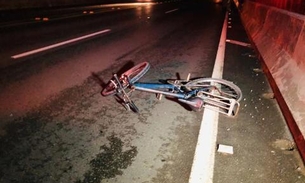 Em Manaus, carreta arrasta ciclista até a morte e foge em alta velocidade