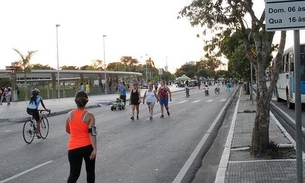 Complexo da Praia da Ponta Negra é interditado em Manaus 