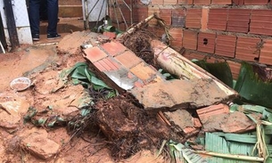 Criança de 11 anos morre durante chuva em Manaus após muro desabar enquanto dormia 