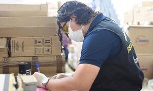 Mais de 3 mil máscaras são apreendidas em distribuidora em Manaus