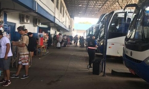 BRs e AM-010 têm tráfegos de passageiros suspensos e Rodoviária de Manaus é interditada