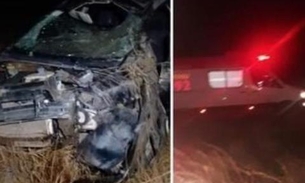 Acidente gravíssimo na BR-174 deixa cinco pessoas feridas