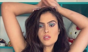 Mais magra, ex-bbb Hana Khalil exibe virilha em maiô cavadinho