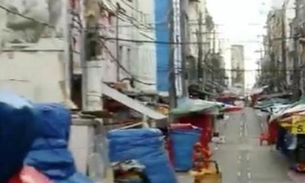 Governo mantém decreto de isolamento e comércio permanece fechado no Amazonas