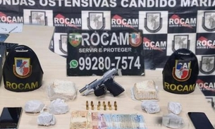 Trio que aproveitava quarentena para vender drogas em terreno baldio é preso em Manaus