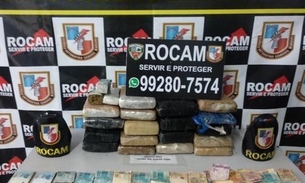 Em Manaus, homem é preso com drogas avaliadas em quase R$ 30 mil 