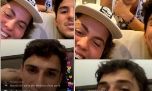 Live de Prior com participação de famosos quebra a internet