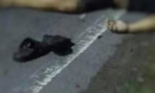 Homem agoniza até morrer ao ser atropelado por caminhão em Manaus