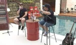 Com músicas inéditas, live de Matheus e Kauan agita sábado em casa; assista