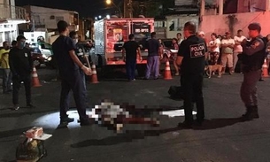 Em Manaus, homem encontrado morto com bilhete ao lado teve corpo crivado de balas