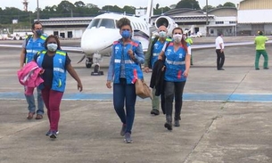 Manaus recebe 16 voluntários da saúde para reforçar pessoal no Delphina Aziz