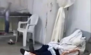 Vídeo: Mortos suspeitos de coronavírus e pacientes dividem o mesmo espaço em hospital de Manaus