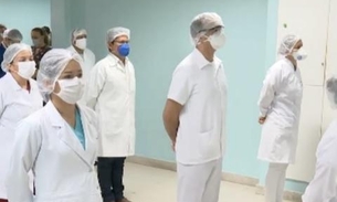 Hospital de Retaguarda Nilton Lins começa a atender pacientes com Covid-19 em Manaus
