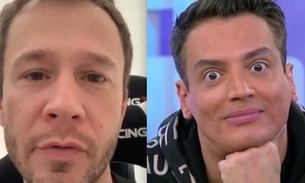 Tiago Leifert rebate Leo Dias sobre pai perseguir Gusttavo Lima: ‘nem sabe quem é’ 