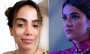 Anitta joga pesado e promete live caso Manu seja eliminada do BBB20