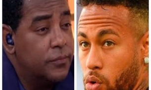 Durante live do Raça Negra, Neymar pede música e leva fora de cantor