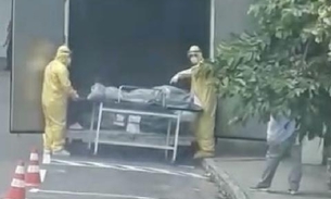Vídeo mostra corpos em caminhão frigorífico no Hospital 28 de Agosto