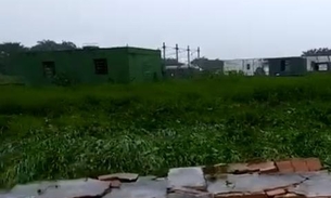 Durante forte chuva, muro do Batalhão de Infantaria de Selva desaba em  Manaus