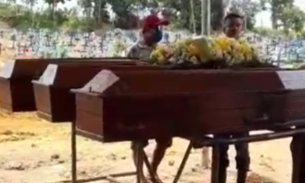 Enterros com caixões empilhados em valas são proibidos em cemitério de Manaus 