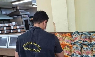 Fiscalização apreende alimentos impróprios para consumo em Manaus
