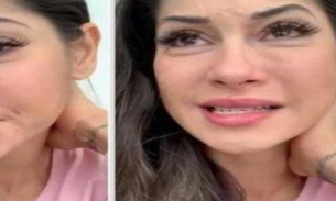 Chorando muito, Mayra Cardi anuncia fim do casamento com Arthur Aguiar