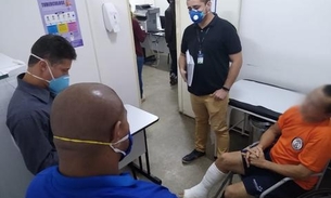 Após rebelião, UPP é inspecionada e dois detentos seguem internados em hospital de Manaus