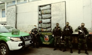 Batalhão Ambiental apreende 9,5 toneladas de carvão vegetal em Manaus