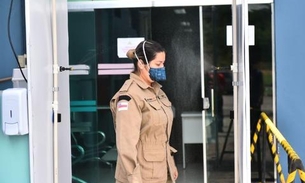 Manaus: Descontaminação protege profissionais no Hospital de Combate à Covid-19