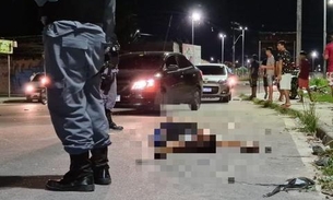 Em Manaus, adolescente é suspeito de atropelar e matar homem em avenida movimentada