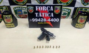 Em Manaus, suspeito de assassinato é preso ao colidir com viatura da PM durante fuga