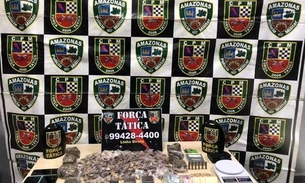 Homem é preso com drogas e munições em rua de Manaus 