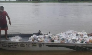 Mais de duas mil famílias indígenas recebem ajuda humanitária no Amazonas