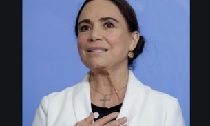 Regina Duarte promete mostrar serviço na cultura e ataca imprensa: 'venenosos'