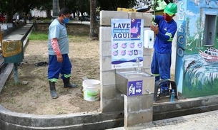 Veja onde tem pias e torneiras em locais públicos de Manaus