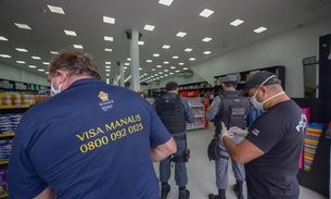 Após denúncia dos funcionários, loja de cosméticos é interditada pela terceira vez em Manaus