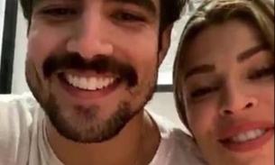 Inseparáveis, Grazi Massafera ‘invade’ live de Caio Castro