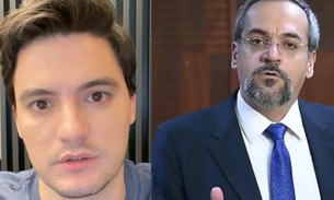 Felipe Neto é processado pelo ministro Abraham Weintraub após chamá-lo de imbecil