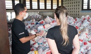 Parceria Unicef-Sejusc beneficia ‘Idoso Ativo’ com kit de higiene no Amazonas