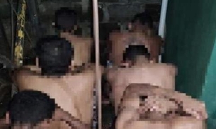Detentos tentam fugir por buraco em parede de cela, mas são flagrados no Amazonas