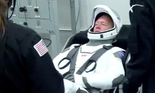 SpaceX e Nasa fazem lançamento de foguete com astronautas neste sábado; Assista