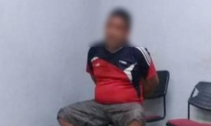 Homem é preso ao tentar roubar mulher em rua de Manaus