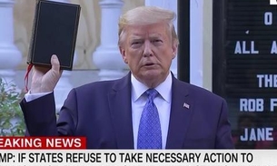 Trump ameaça usar Forças Armadas para conter violência em protestos 