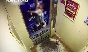 Chocante: criança escapa da morte ao ser pendurada em elevador