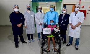 Recuperada, primeira paciente da ala indígena deixa hospital em Manaus