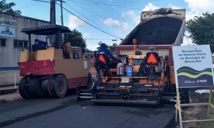 Recuperação de vias aplica R$ 4,83 milhões em município do Amazonas